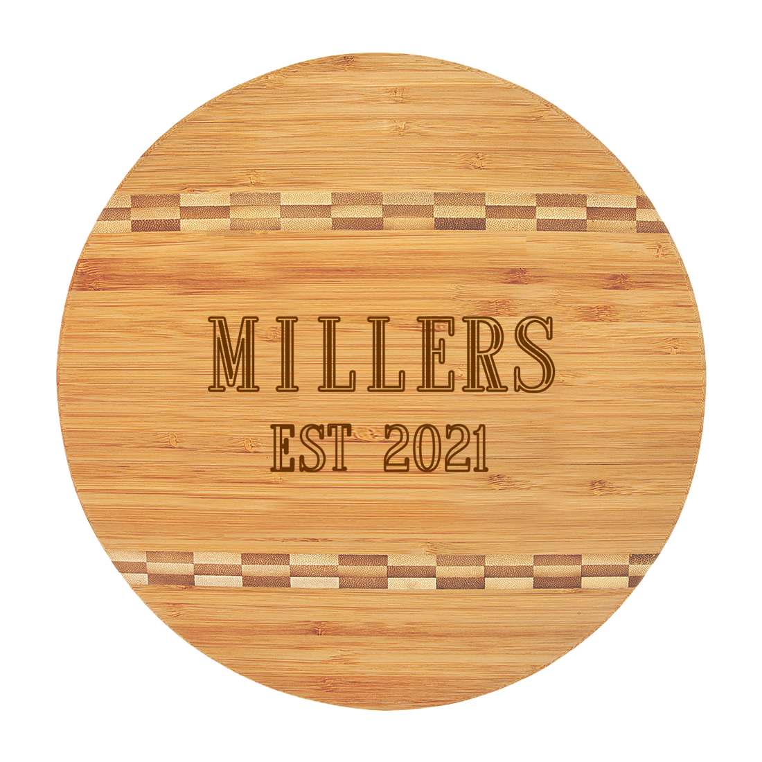 Personalized Cutting Bar Board (Rounded Edge) Bamboo - 11 Different De –  Too Stinkin' Cute