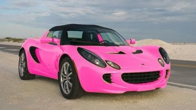 Pink sports cars