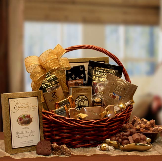 Chocolate Gourmet Gift Basket MEDIUM