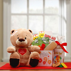 Get Well Soon Teddy Bear Gift Set