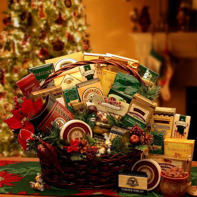 Grand Gatherings Holiday Gourmet Gift Basket MEDIUM