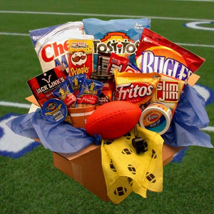 Touchdown Game Time Snacks Care Package Gift Box