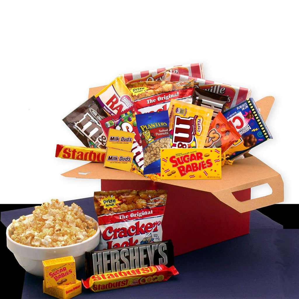 Blockbuster Night Movie Care Package Gift Box