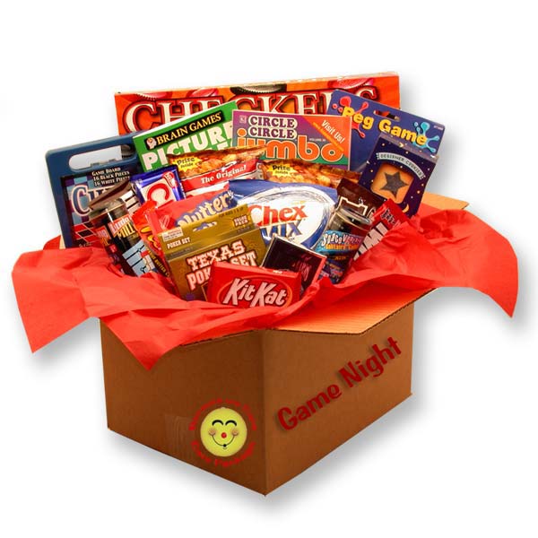 It’s a Family Game Night Care Package Gift Box