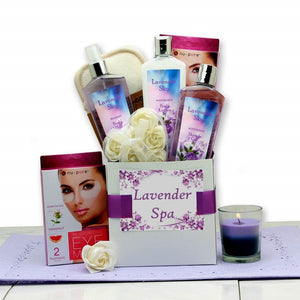 Lavender Spa Care Package Gift Box