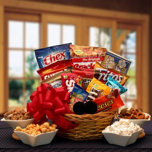 Snack Lovers Sampler Gift Basket