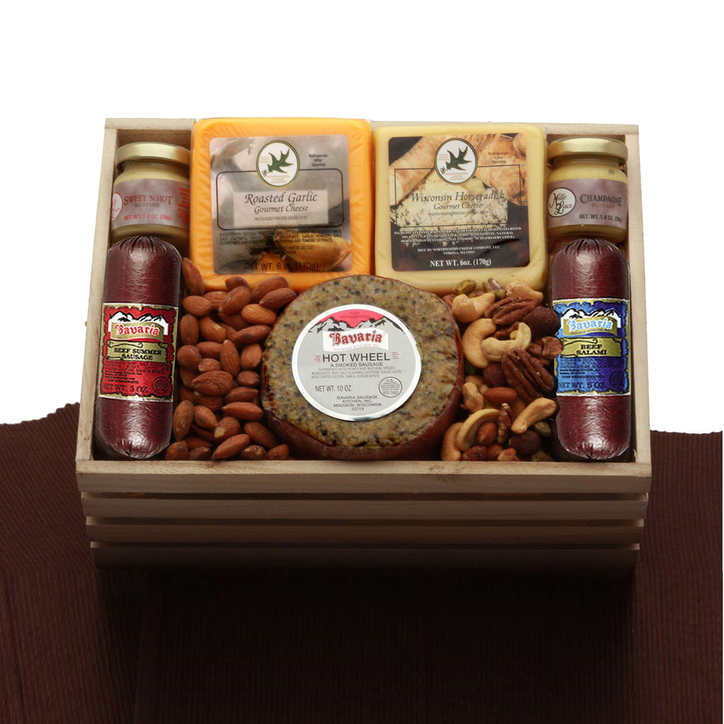 Premium Selections Meat & Cheese Gift Crate