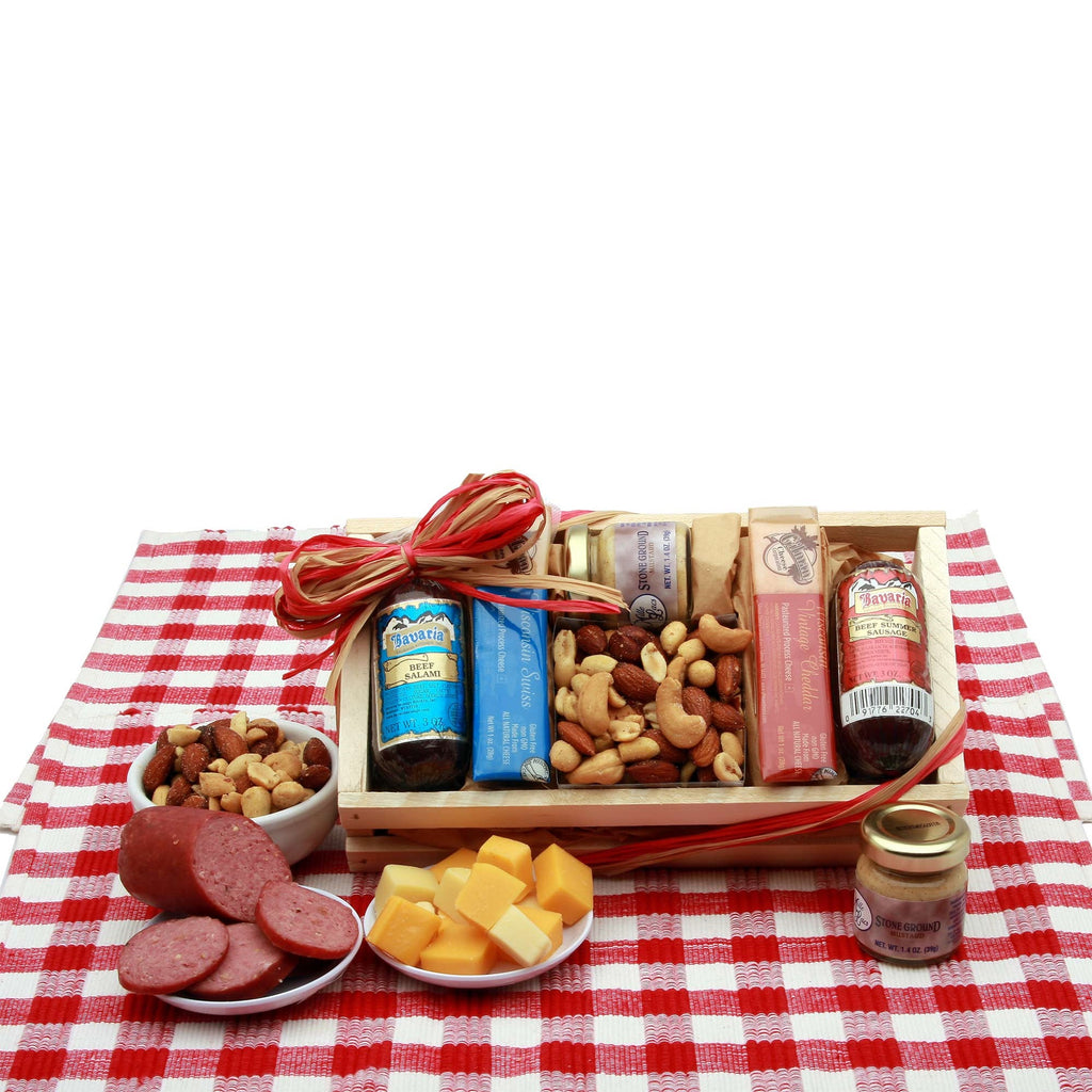 Signature Meat & Cheese Snack Set Gift Sampler