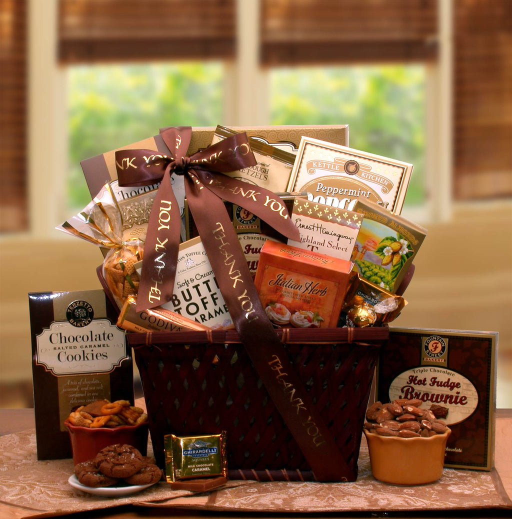 A Very Special Thank you Gourmet Gift Basket