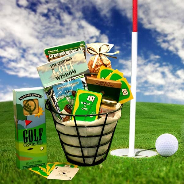 Golfer's Caddy Gift Basket MEDIUM