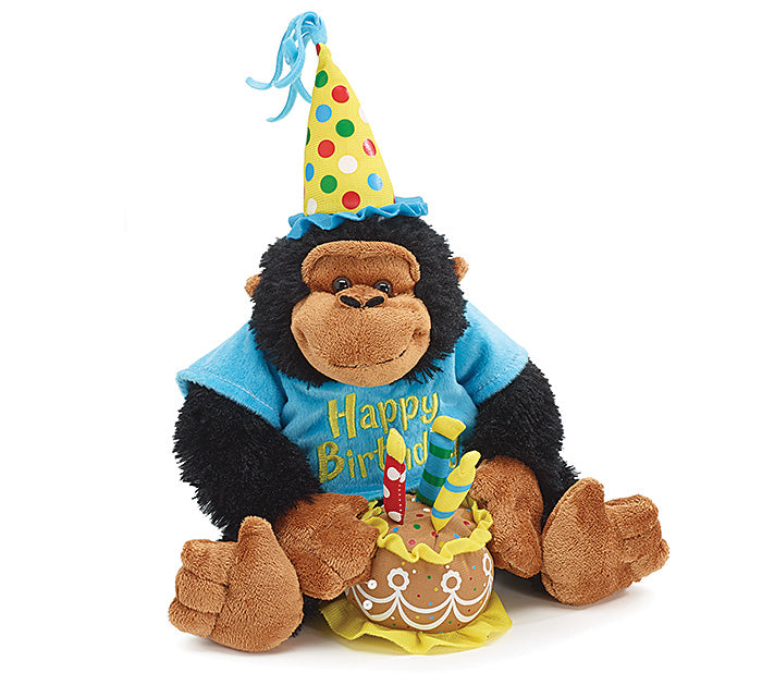 Happy Birthday Musical Monkey Gift Animal