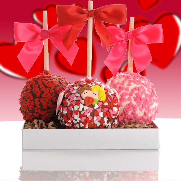 Petite Chocolate Apple Trio Gift Treats