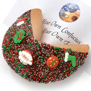 Giant Holiday Fortune Cookie Gift Treat