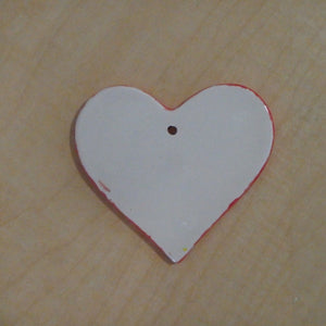 Heart Ceramic Holiday Ornament